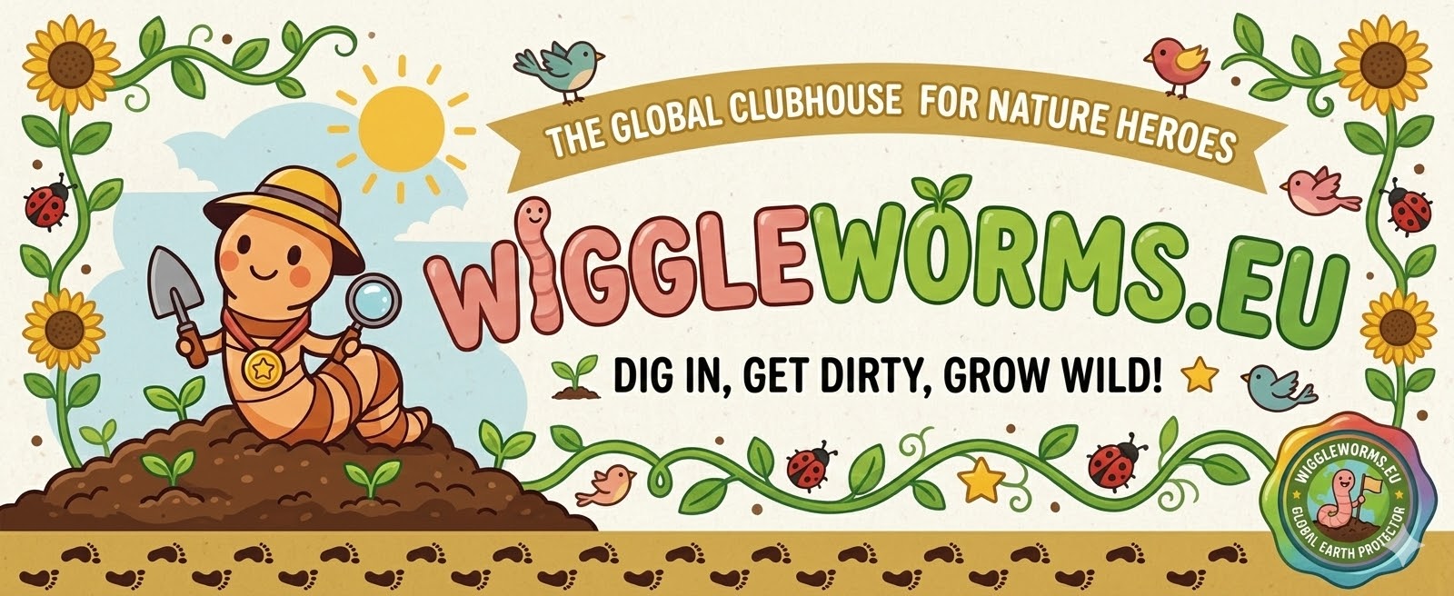 Wiggle Worms Dig In