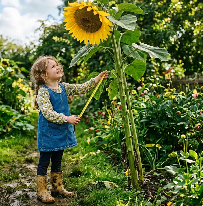 Child's garden project
