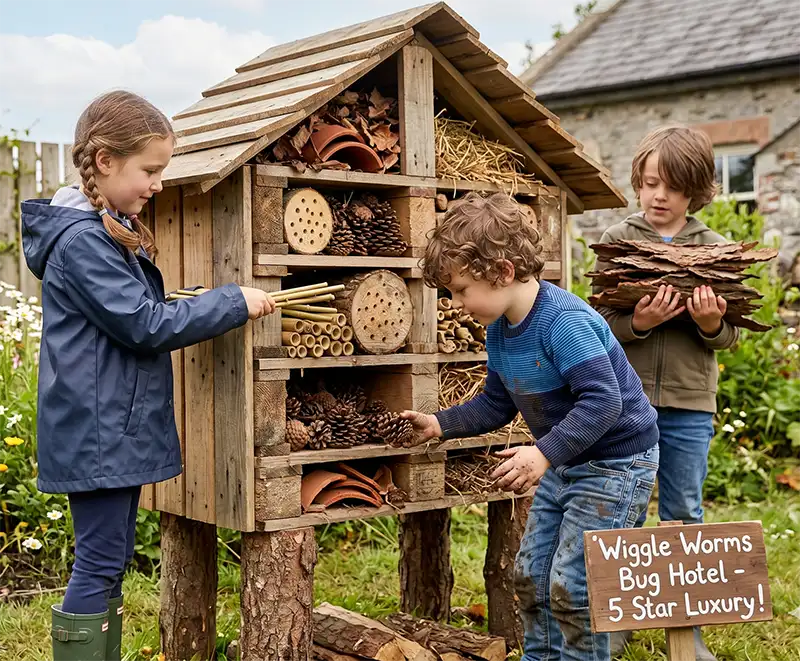 Child's garden project