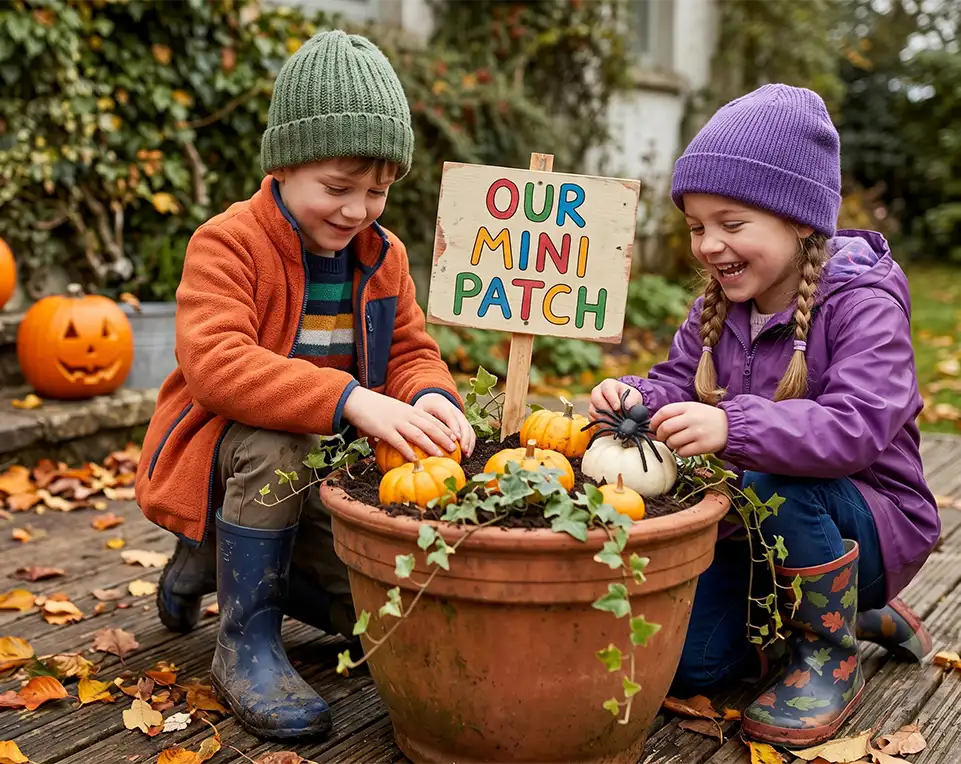 Child's garden project